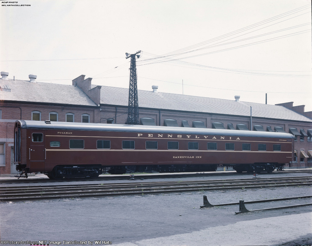 PRR 21 Roomette Sleeper 8297 "Zanesville Inn"